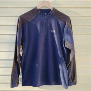 North Face TKA 100 3/4 Zip Pull Over Fleece